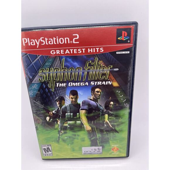 Syphon Filter: The Omega Strain (Sony Playstation 2 PS2, 2004) Complete - TESTED - Picture 1 of 4